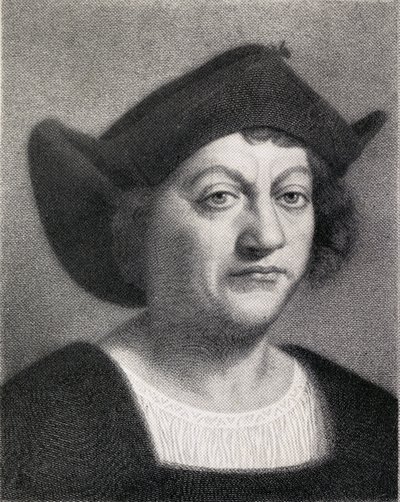 Cristoforo Colombo, illustrazione da 